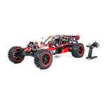 LOSA 2WD RC Petrol Buggy, 1/5 Gas Off Road Car Toy with 32CC Gasoline Engine for Adult, 2.4G Radio Controller Included,Red