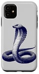 Coque pour iPhone 11 Croquis Cobra Snake x Snake Serpent Cobra