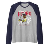 Ronald Acuna Jr. | Atlanta Baseball MLB Players | MLBRAC3004 Raglan Baseball Tee