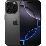 Apple iPhone 16 Pro 256 Go Noir Titane NOUVEAU