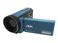 Easypix Aquapix WDV5630 - Videokamera - 4 K / 30 fps - 13.0 MP - flashkort - undervatten upp till 5 m - gråblå