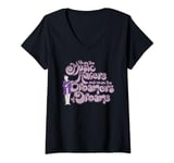 Womens Willy Wonka Dreamers V-Neck T-Shirt