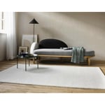 Esprit - Tapis uni à courtes mèches design California Blanc 120x170