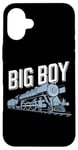 Coque pour iPhone 16 Plus Big Boy 4000 Locomotive à vapeur Locomotive Train Lover Lover