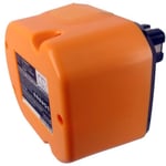 Batteri till 1400143 för Ryobi, 12.0V, 3300 mAh