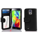 Case for Samsung Galaxy S5 / S5 NEO Protection Book Wallet Cover Mirror Card