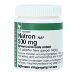 Natron NAF tab 500mg - 100 stk Helse & livsstil Smerte og plager Mage og tarm