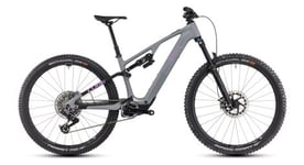 Vtt electrique tout suspendu cube ams hybrid one44 c 68x tm 400x sram gx eagle axs 12v 400 wh 29   gris vert swamp 2025