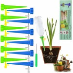 Memkey - Irrigation Goutte à Goutte Kit, 12Pcs Arrosage Plantes Automatique avec Vannes pour Jardin Maison Intérieur Extérieur