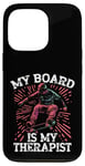 Coque pour iPhone 13 Pro Skateboard Funny Board Skater Stuff