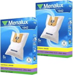 2 Packs of Genuine Zanussi Vacuum Cleaner Bags Menalux 1942  9001670778x2