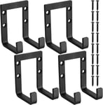 4 Pcs Crochets de Rangement Muraux pour Garage,Porte-outils Multifonctionnels,Crochets pour Échelle,Support Mural Robuste pour Outils,Crochets pour Vélo,Échelles.(Q1172)