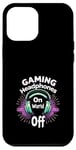 Coque pour iPhone 12 Pro Max Musique et jeux audio immersifs Bandes sonores Gaming Beats