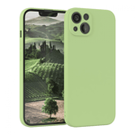 JAYM - Coque Silicone Vert printemps pour [ APPLE IPHONE 13 ] - 100% Silicone et Microfibre - Renforcée et Ultra Doux - Neuf