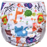 T-TOMI Diaper Swimwear ZOO vaskbare svømmebleer 5 - 15 kg 1 stk.