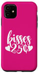 Coque pour iPhone 11 25 Cent Kisses Funny St Valentin Kissing Booth Kiss Love