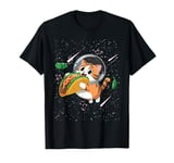 Crazy Space Taco Cat Funny T-Shirt