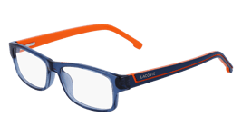 Lunettes de Vue LACOSTE L2707 421 BLUE STEEL/ORANGE 51/15/140 Homme