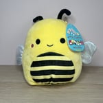 Sunny the Bee Squishmallow 7.5" Plush Soft Toy Yellow NEW UK