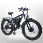 KETELES K800 DBL MAX Black Label Electric Fat Tyre Bike 250 Watt 48 Volt