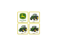 Glasunderlägg John Deere 4-pack