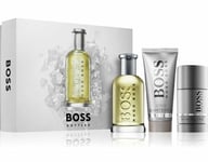 Setti Hugo Boss No. 6 Bottled: Eau de toilette EDT, 100 ml + suihkugeeli, 100 ml + deodorantti, 75 ml