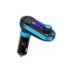 Groofoo - Transmetteur fm Bluetooth voiture sans fil mains libres lecteur MP3 adaptateur radio