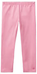 United Colors of Benetton Girls and Girl's 3mt1gf01l Leggings, Pink 38E, XS