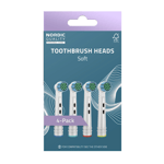 Nordic Quality Tandborsthuvud Soft till Oral-B 4-pack