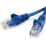 10m BLUE CAT6 ETHERNET CABLE Moulded Snagless Patch Cable Laptop PC Internet