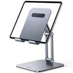 UGREEN iPad Stand Tablet Holder Desk Accessory Adjustable Height Foldable Portable Travel Mount Compatible with iPad Pro 13 2024 12.9 11/Air 10.9/Mini,iPhone 15,Galaxy Tab A8 A9 S24 Ultra,Surface Go