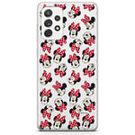 ERT GROUP Coque de téléphone Portable pour Samsung A52 5G / A52 LTE 4G / A52S 5G Original et sous Licence Officielle Disney Motif Minnie 001 adapté à la Forme du téléphone Portable, partiel imprimé