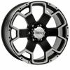 DOTZ Desert Matt Black Polished 8x18 6/139.7 ET20 B78.1