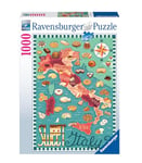 Ravensburger - Puzzle 1000 pièces - Tournée des Desserts Italiens - Adultes et Enfants dès 14 Ans - Puzzle de qualité supérieure - Art & Evasion - 17605