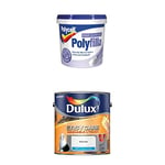 Polycell Fine Surface Filler Tub, 500 g Easycare Washable and Tough Matt (White Mist)