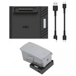 Snabbladdare USB för batterier till DJI Mavic Air 2 / Air 2S - QC 3.0