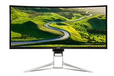 Acer XR342CKbmijpphz 34-Inch Curved 1900R UltraWide QHD ZeroFrame IPS LED Gaming Monitor - Silver/Black