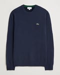 Lacoste Cotton Knitted Sweater Navy