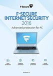 F-Secure Internet Security 2018 - 3 Device - 1 Year - Key EUROPE