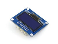 Waveshare 1.3inch OLED Screen Module 128 * 64 Pixel I2C IIC SPI Straight/Vertical Pinheader with Chip Driver SH1106