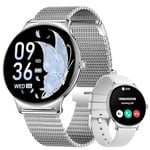 LIGE Montre Connectée Femme avec Appel Bluetooth, Smartwatch IP68 avec Fonction Féminine, Fitness Activity Tracker 120+ Modes Sport/Fréquence Cardiaque/Sommeil/SpO2 Montre Connectée pour Android iOS