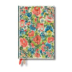 Pear Garden (Peking Opera Embroidery) Mini 12month Dayatatime Hardback Dayplanner 2025 (Wrap Closure)