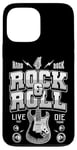 Coque pour iPhone 13 Pro Max Chemises Rock & Roll, I Love Rock Music, Rock & Roll Freedom