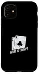 Coque pour iPhone 11 Qu'est-ce que Trump The Art of Euchre