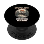 Trophy Lake Where the Water Meets the Sky South Carolina PopSockets Adhesive PopGrip