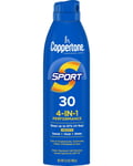 Coppertone SPORT Sunscreen Spray SPF 30, Water Resistant Sunscreen, 156gm