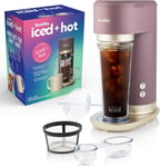Breville Iced+Hot Coffee Maker | Plus Cup with Straw | Brews Hot...