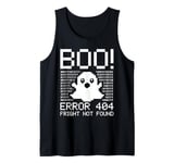 Boo! Code Error 404 - Fright Not Found Funny Coder Halloween Tank Top