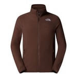 The North Face The North Face M 100 Glacier Full Zip - Eu - Smokey Brown - Herr - L- Naturkompaniet