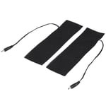 1 Pair Feet Warm 5V USB Electric Heating Film Heater Pads Accessory UK